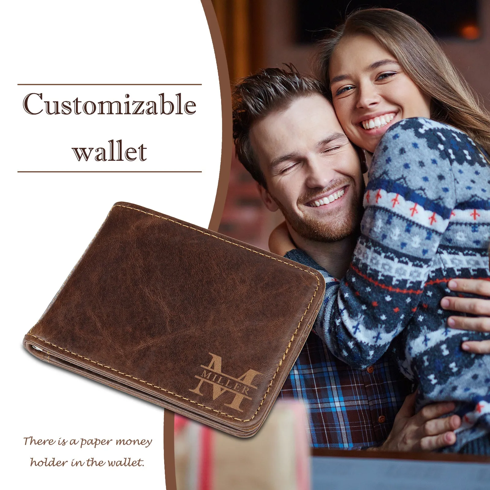 Custom Genuine Leather Wallet