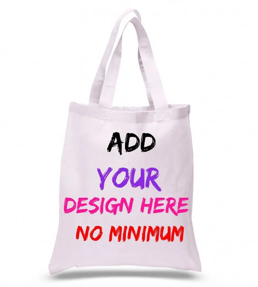 CUSTOM HIGH QUALITY PROMOTIONAL CANVAS TOTE BAGS