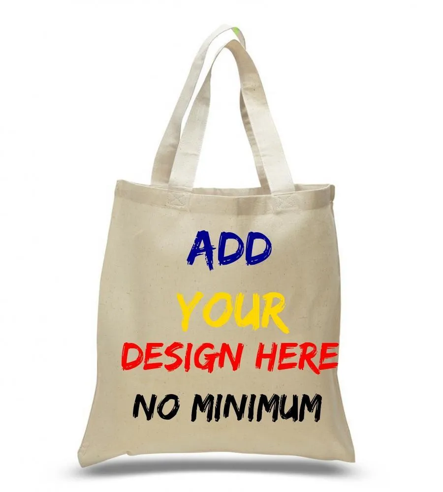 CUSTOM HIGH QUALITY PROMOTIONAL CANVAS TOTE BAGS