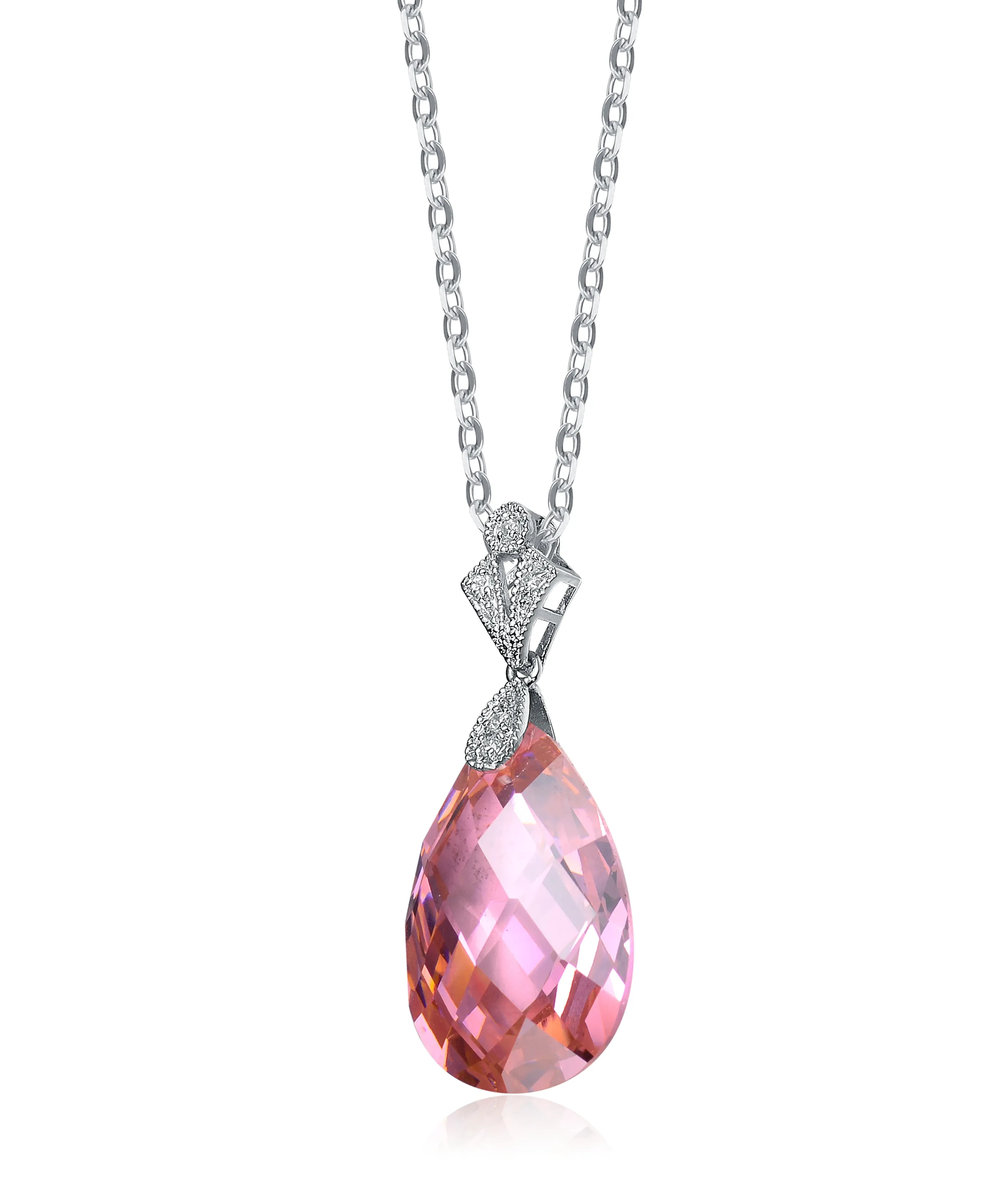 Déco Pink Teardrop Limited Edition Pendant