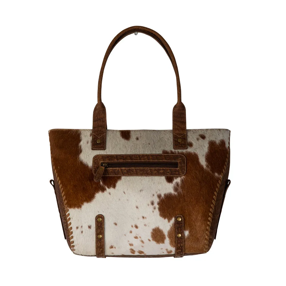 Devonie Leather & Hairon Bag