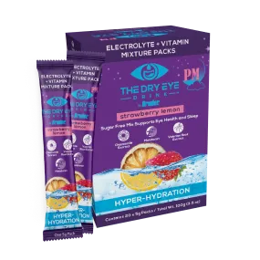 Dry Eye Drink PM - Strawberry Lemonade Flavor