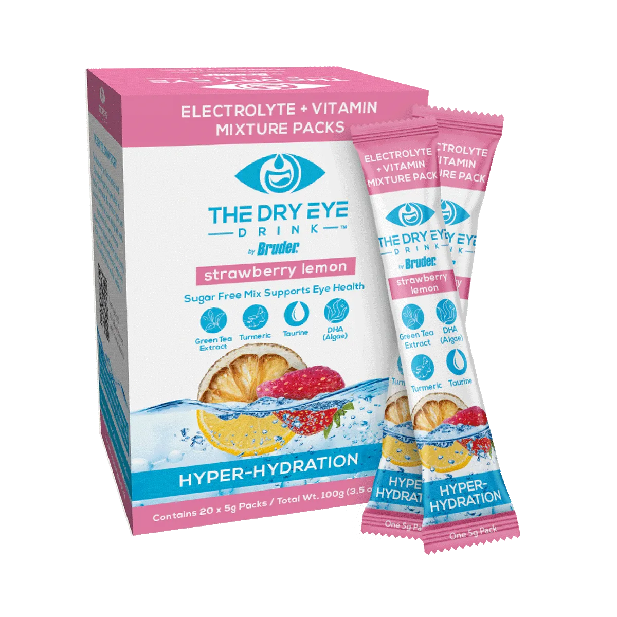 Dry Eye Drink - Strawberry Lemonade Flavor