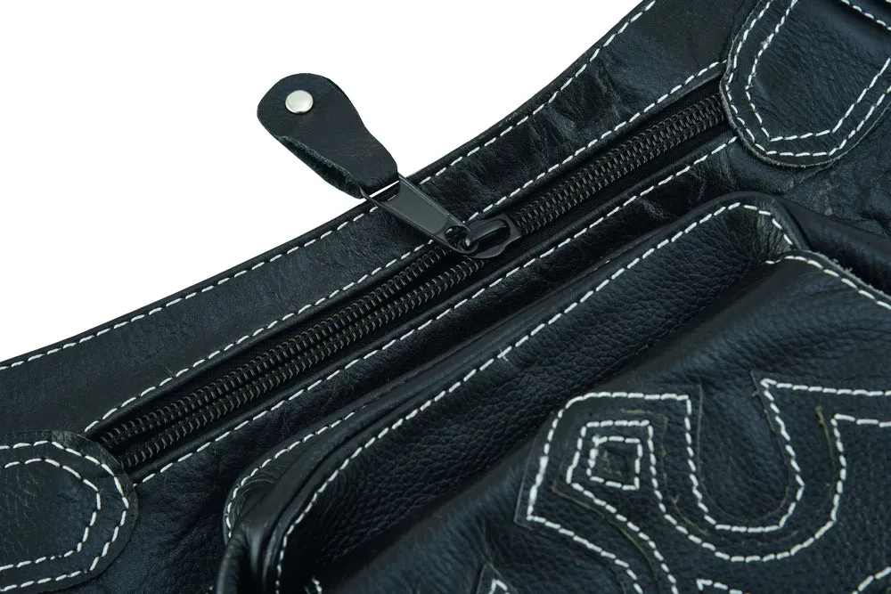 DS5852 Biker Thigh Bag w/Waist belt