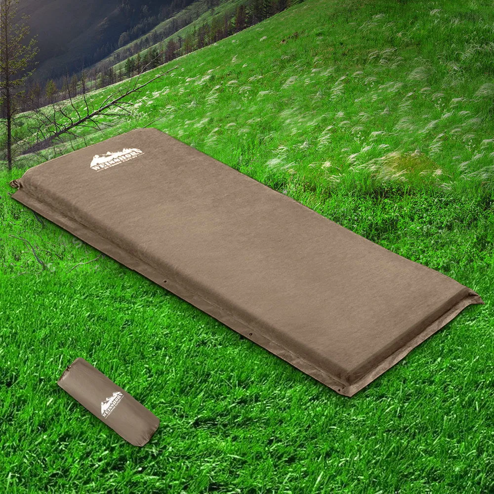 Durable 9.5cm Self Inflating Camping Mattress - Weisshorn