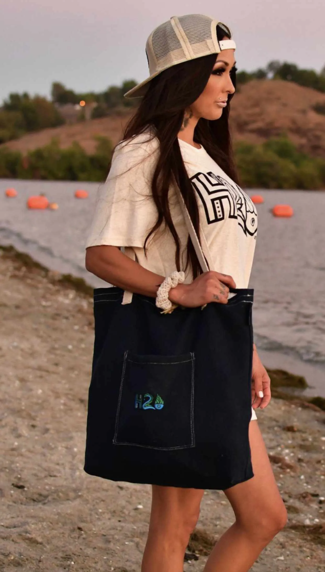 Eco-friendly American made 100% Hemp-Beach Bag