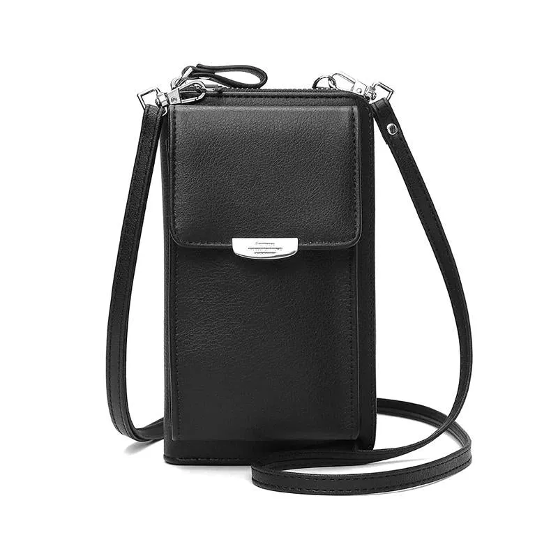 Elegant crossbody bag with many pockets