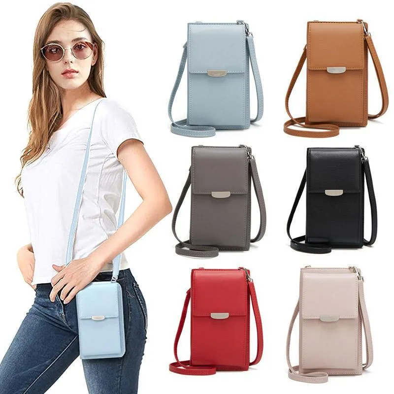 Elegant crossbody bag with many pockets