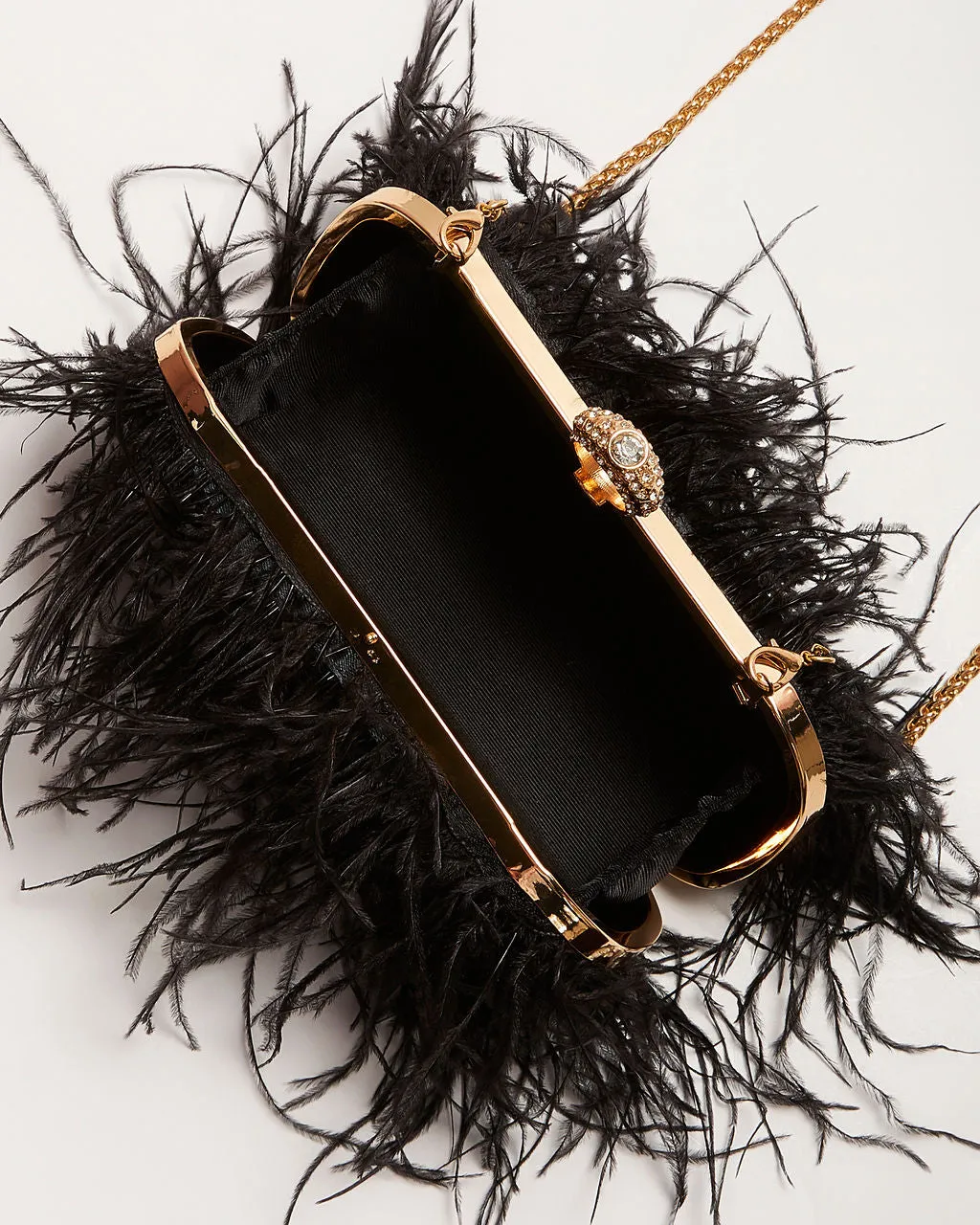 Emily Feather Clutch