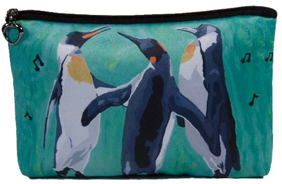 Emperor Penguins Cosmetic Bag - The Trio