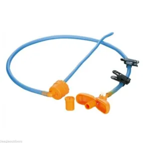 Evernew Hydration Tube w/Bite Valve Cover & Clip for Flexible Water Carry System