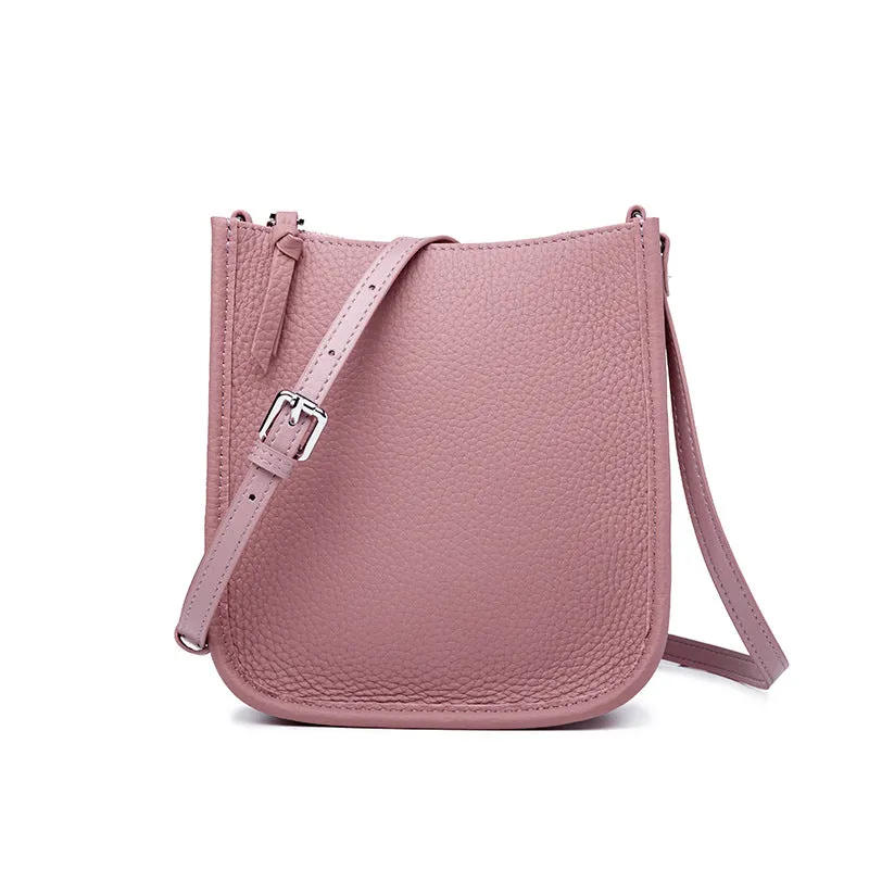 Fashion Small Leather Shoulder Cellphone Bag 21139