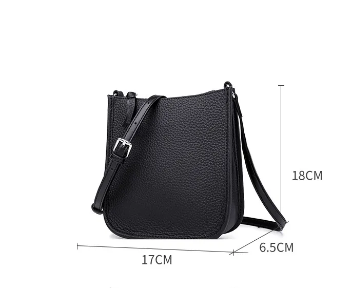 Fashion Small Leather Shoulder Cellphone Bag 21139