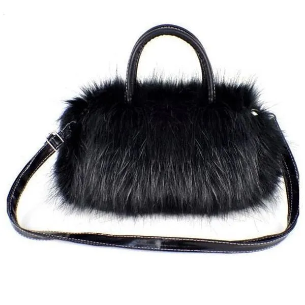 Faux Fur Leather Bag