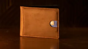 FPS Wallet Brown (Gimmicks and Online Instructions) by Magic Firm - Trick