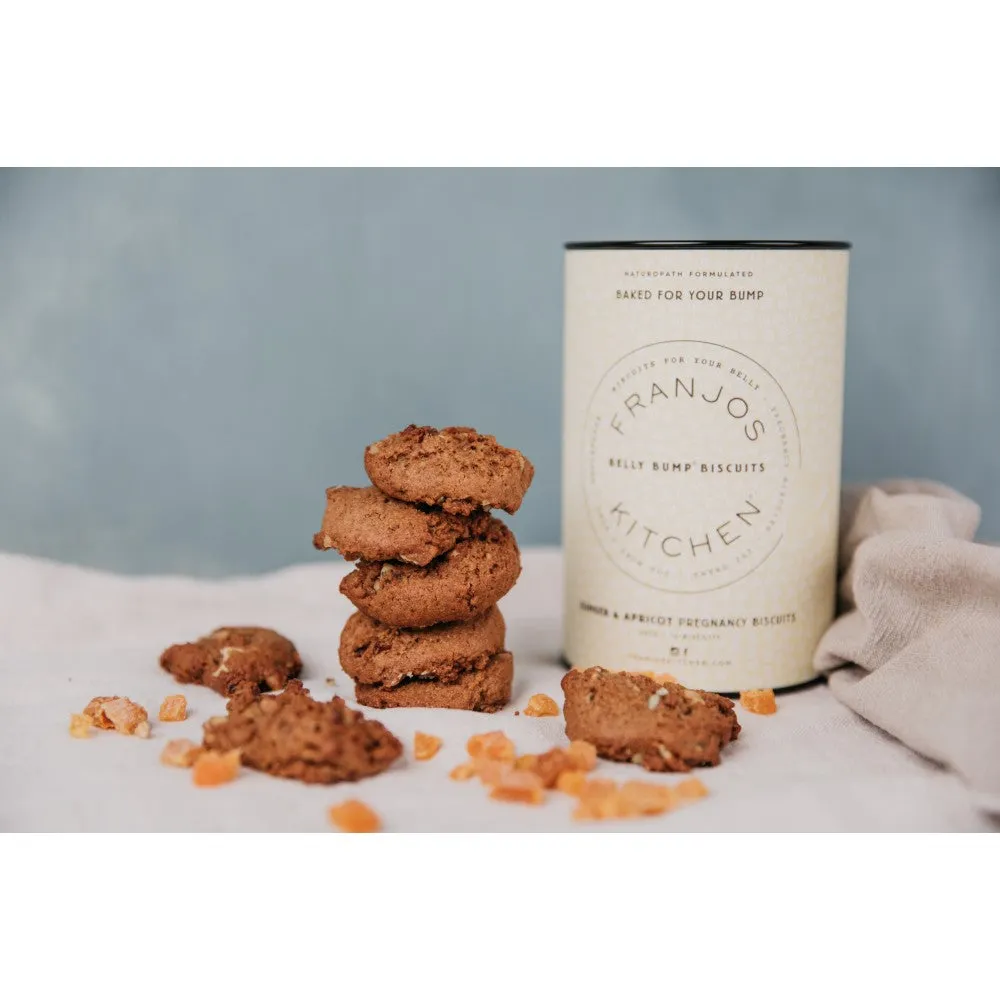 Franjos Kitchen Belly Bump Pregnancy Biscuits - Ginger and Apricot