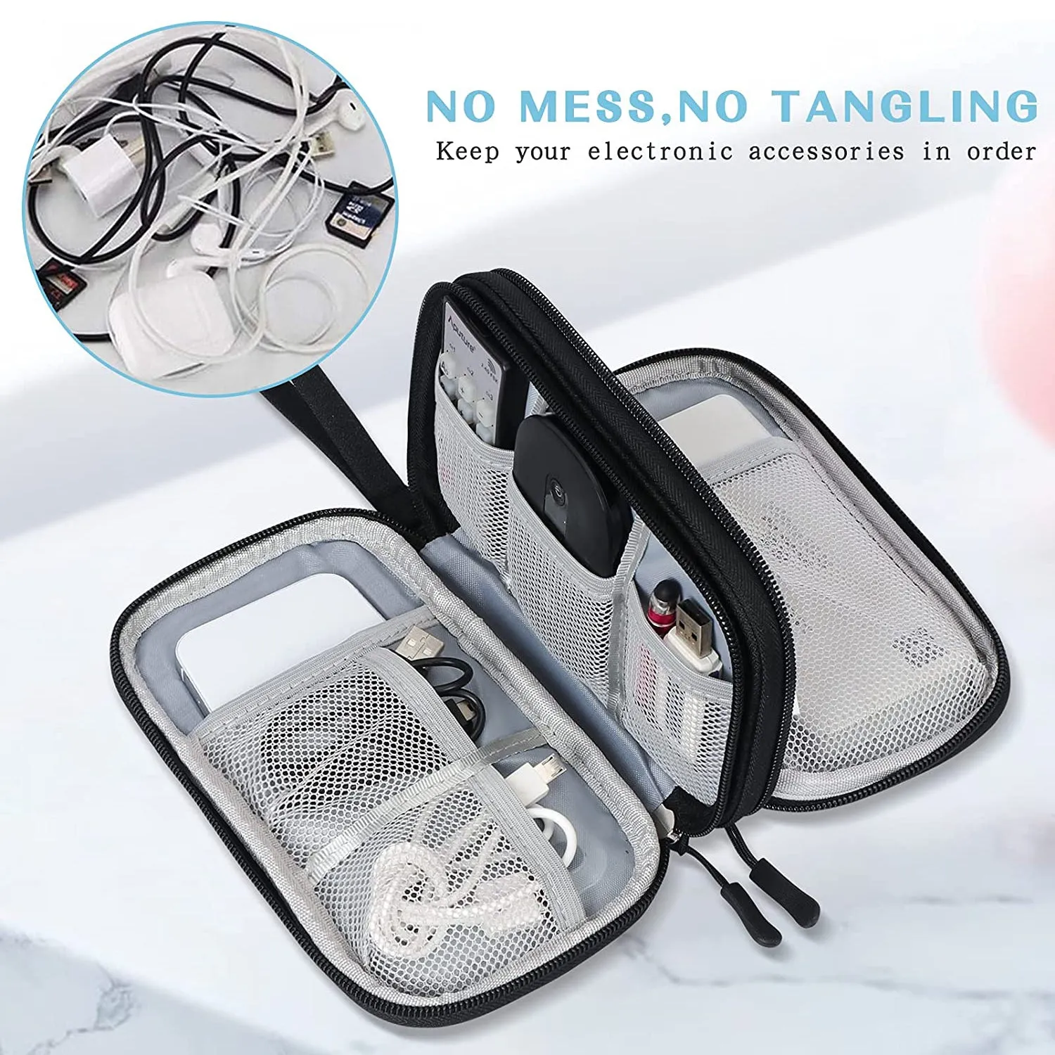 FYY Double Layer Electronic Organizer