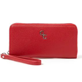 Galway Crystal Fashion Wallet - Red