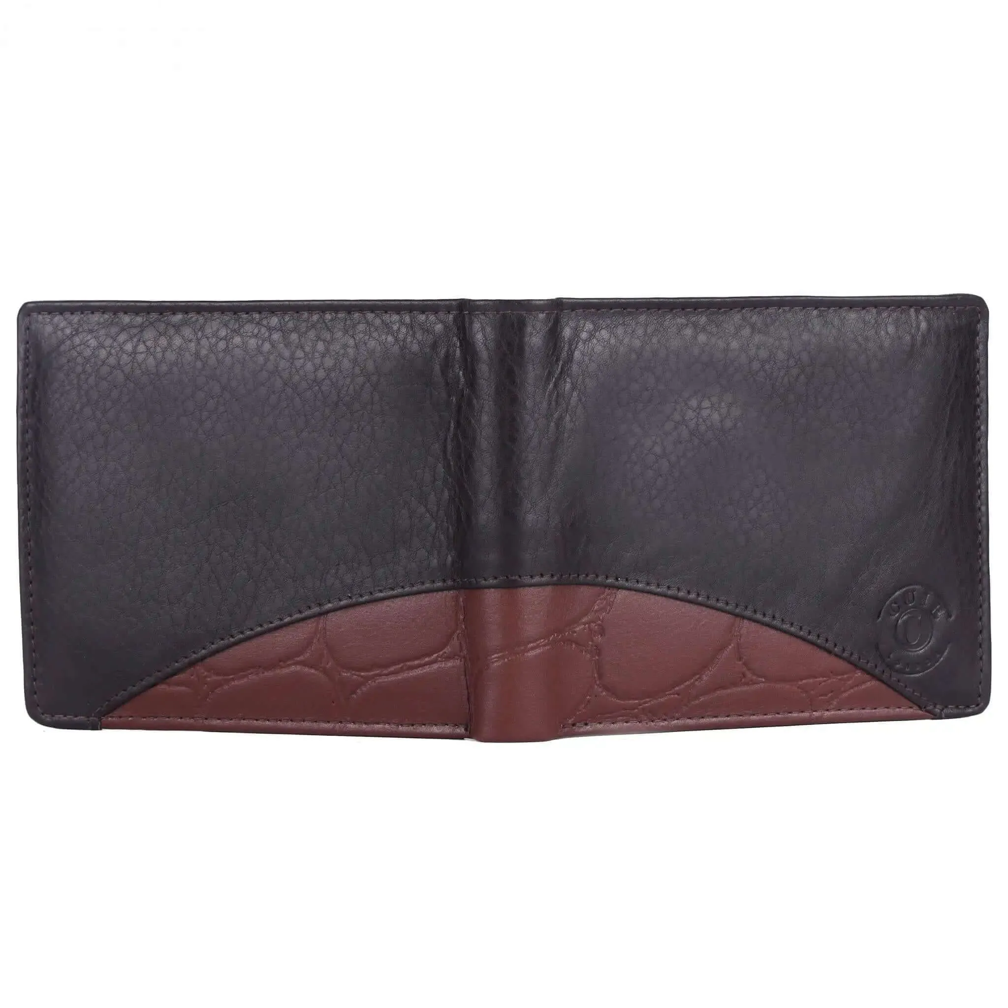 Genuine Cow Leather RFID Wallet: Stylish and Secure