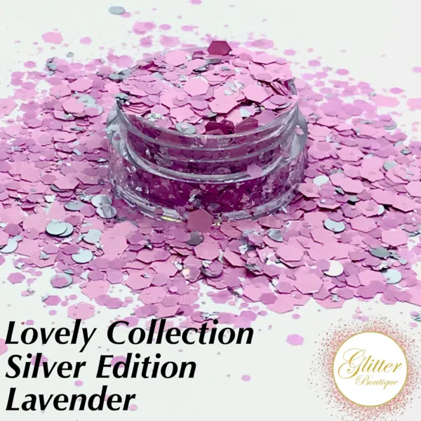 Glitter Boutique Lovely Collection Silver Edition - Lavender