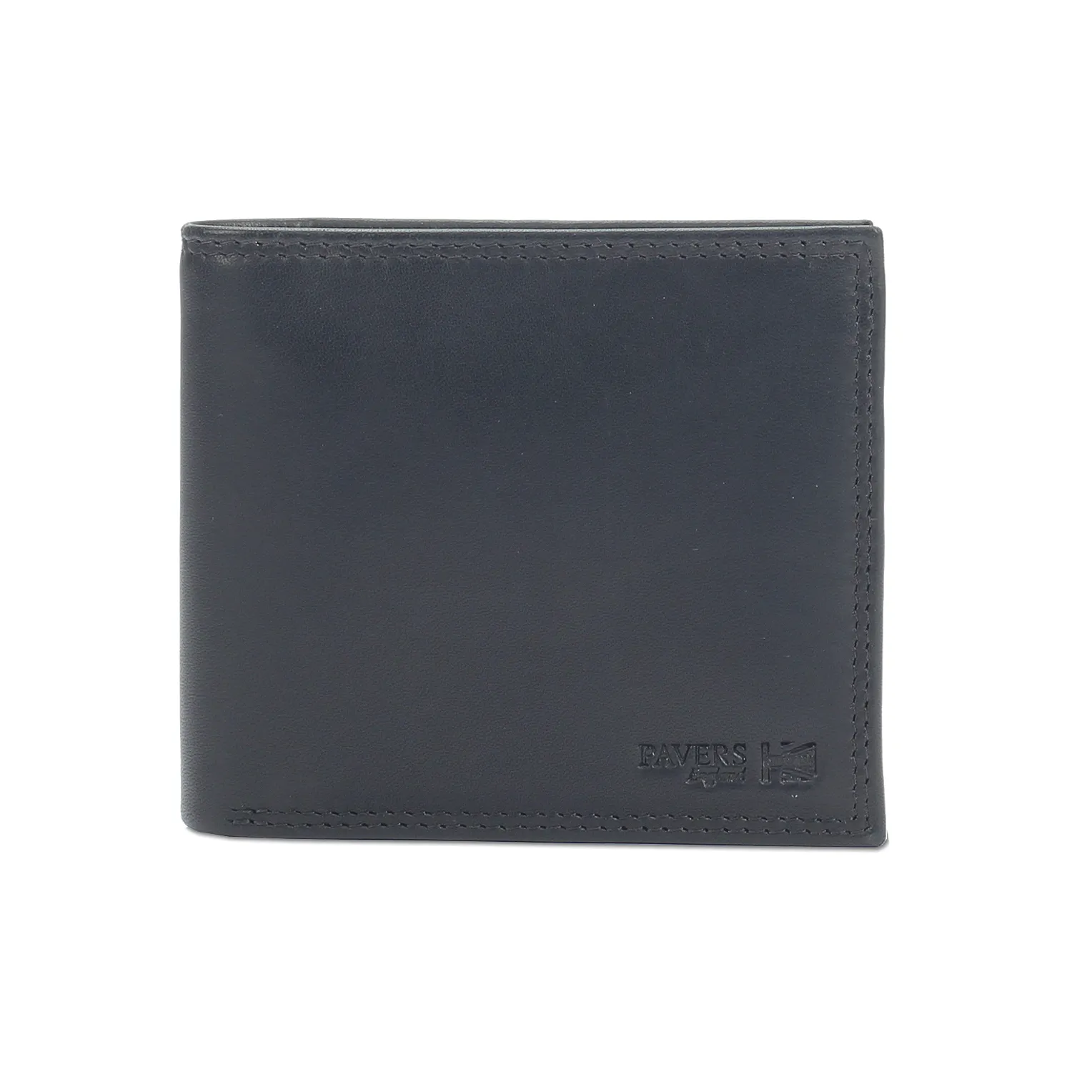 Grained Leather Bifold Wallet