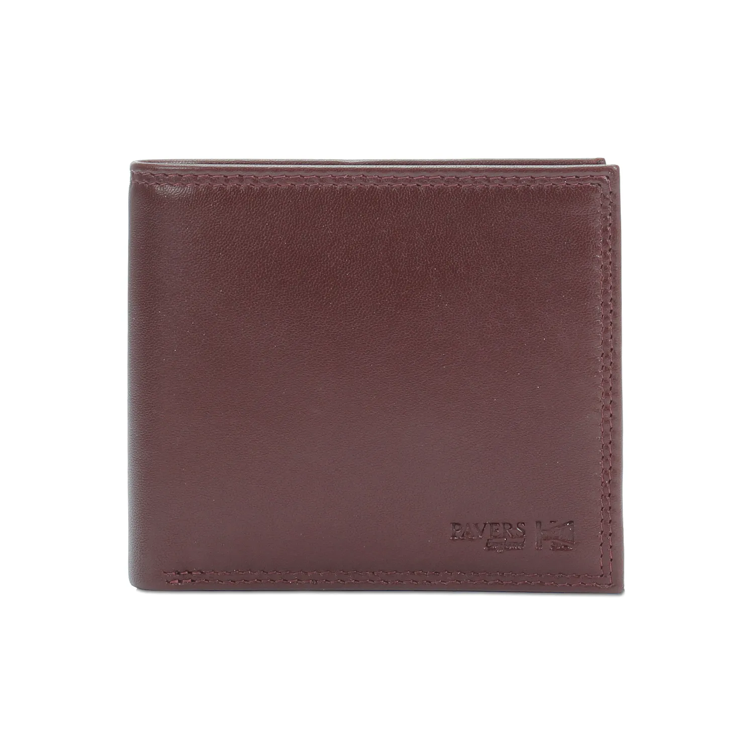 Grained Leather Bifold Wallet