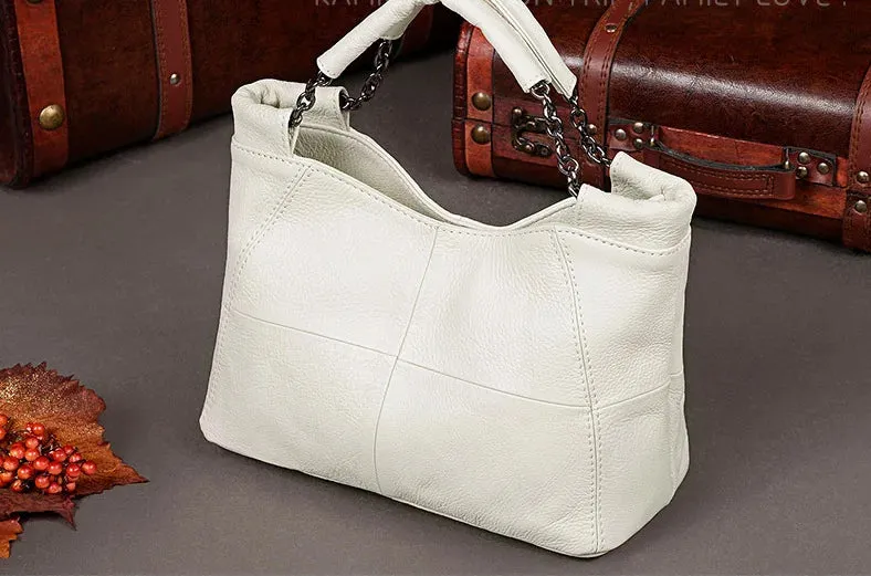 Handheld Genuine Leather Bag