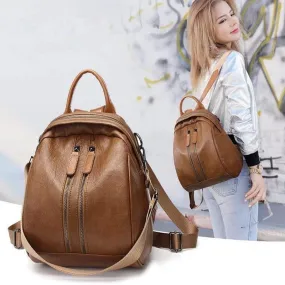 High Quality Youth Leather Backpacks