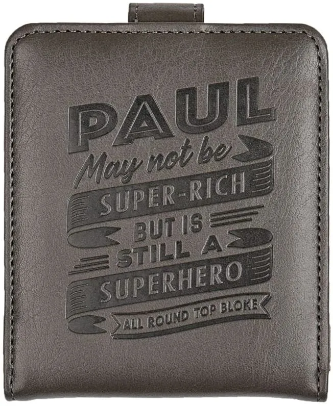 History & Heraldry Personalised RFID Wallet - Paul