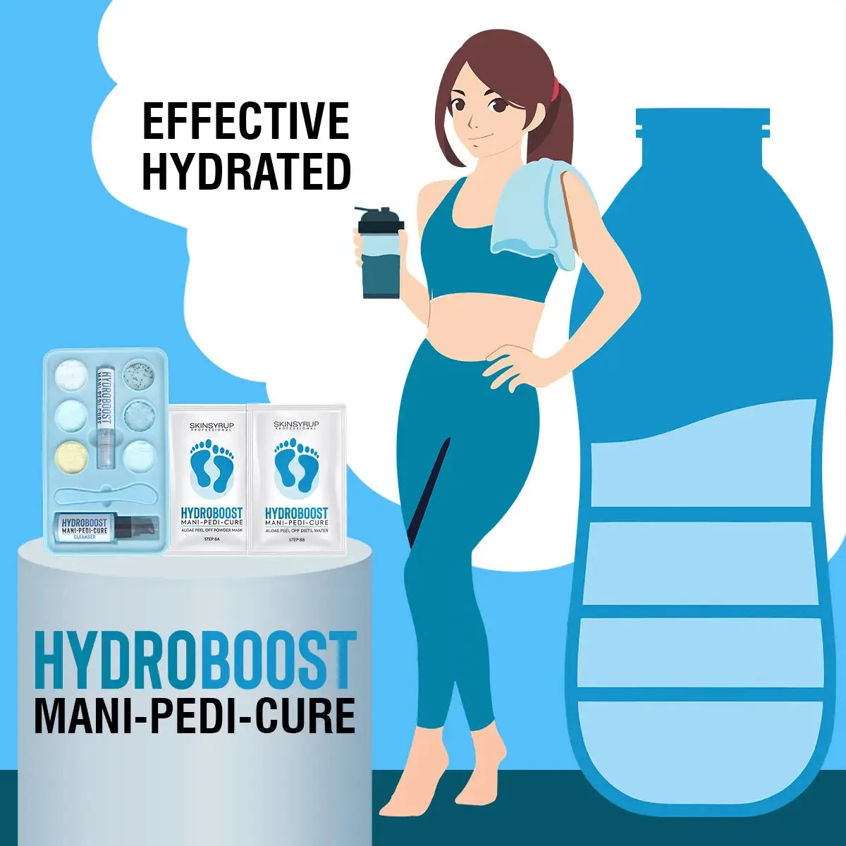 HYDROBOOST MANI-PEDI-CURE COMBO