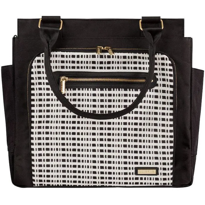 JJ Cole Freeman Bag - Black & Cream