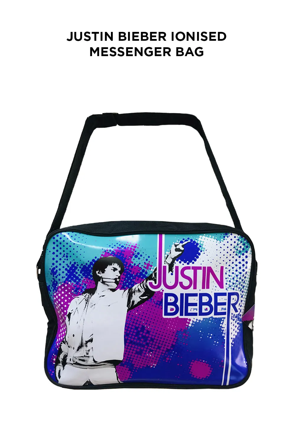 Justin Bieber Ionised Messenger Bag