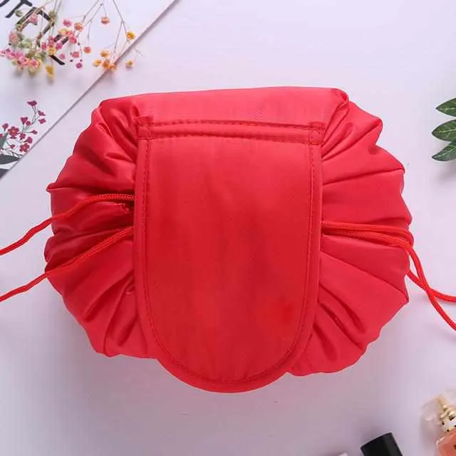 Korea Makeup Bag - Portable Travel Drawstring Organizer