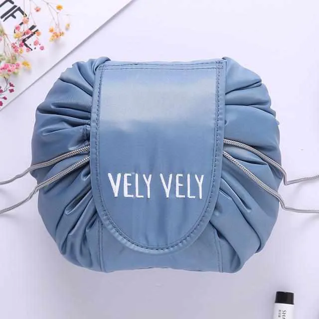 Korea Makeup Bag - Portable Travel Drawstring Organizer