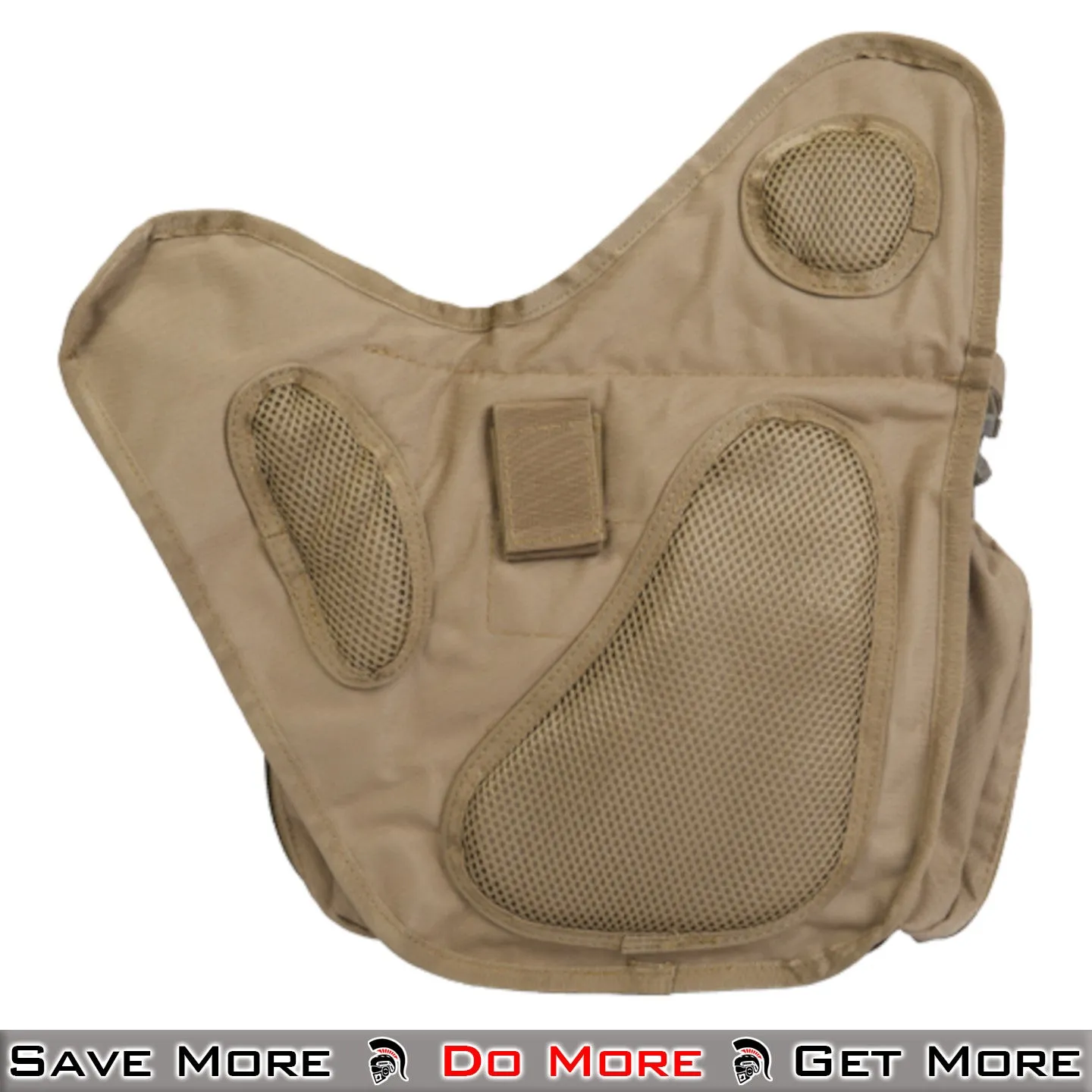 Lancer Tactical Messenger Bag (TAN) Tactical MOLLE Bag for Outdoor Use