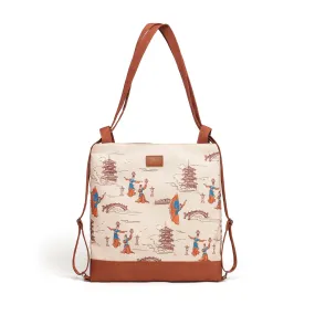 Lantern Grace 3-way Bag  Beige