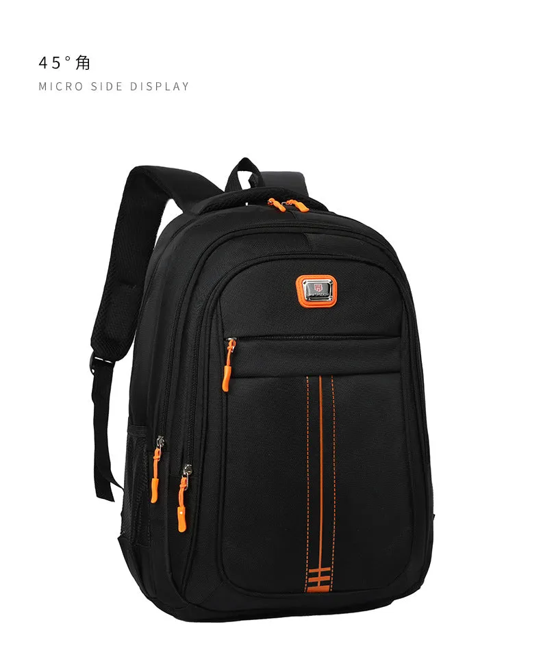 Large capacity casual backpack Oxford cloth waterproof