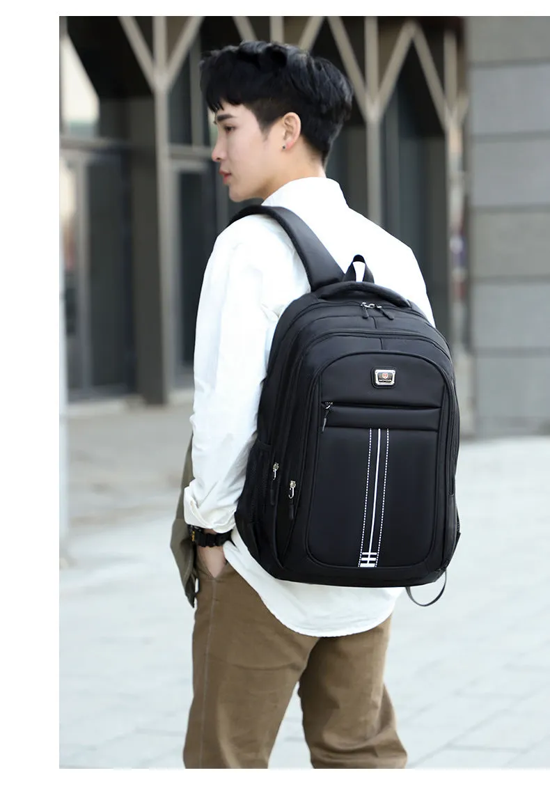 Large capacity casual backpack Oxford cloth waterproof