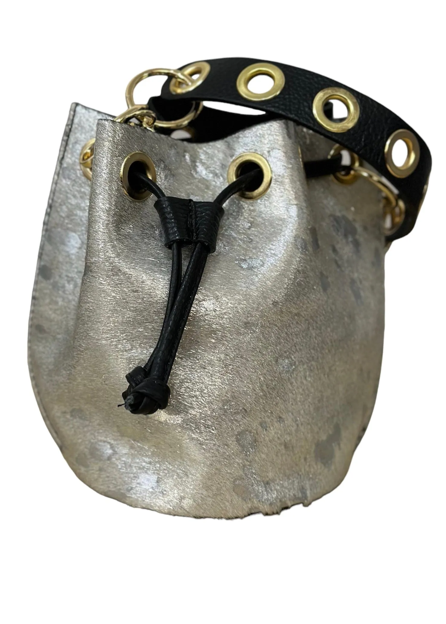 Leather Bucket Bag