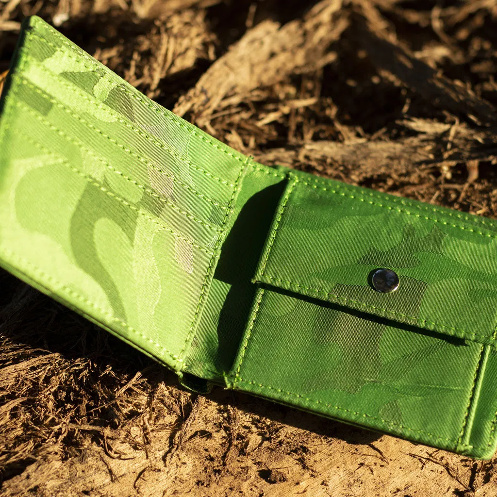 Light Green Camo Jnglst Wallet