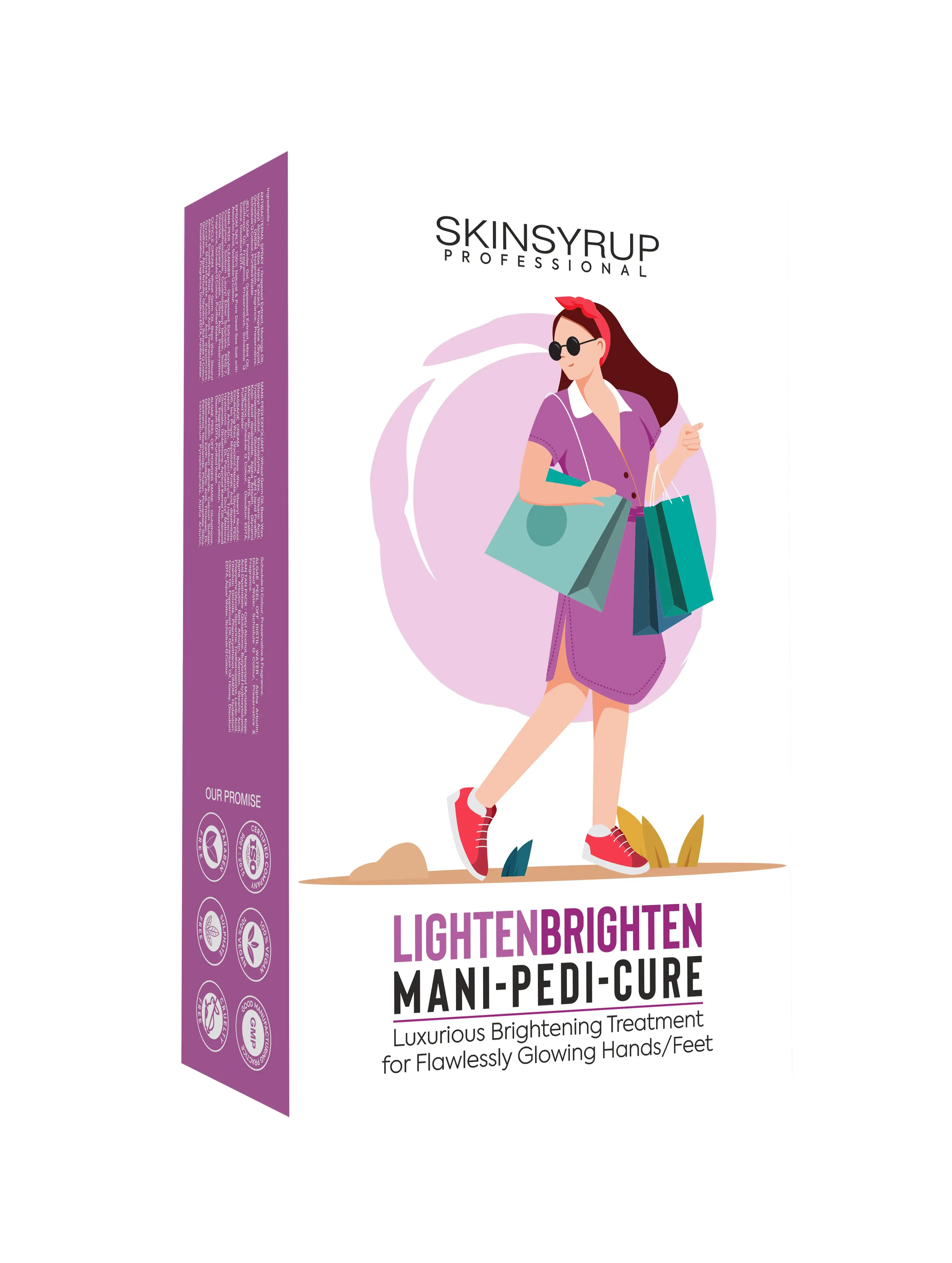 LIGHTENBRIGHTEN MANI-PEDI-CURE COMBO