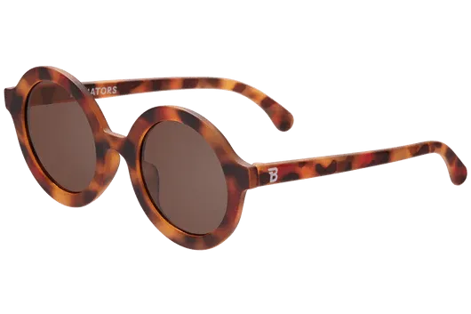 Limited Edition - Euro Round Tortoise Shell Sunglasses