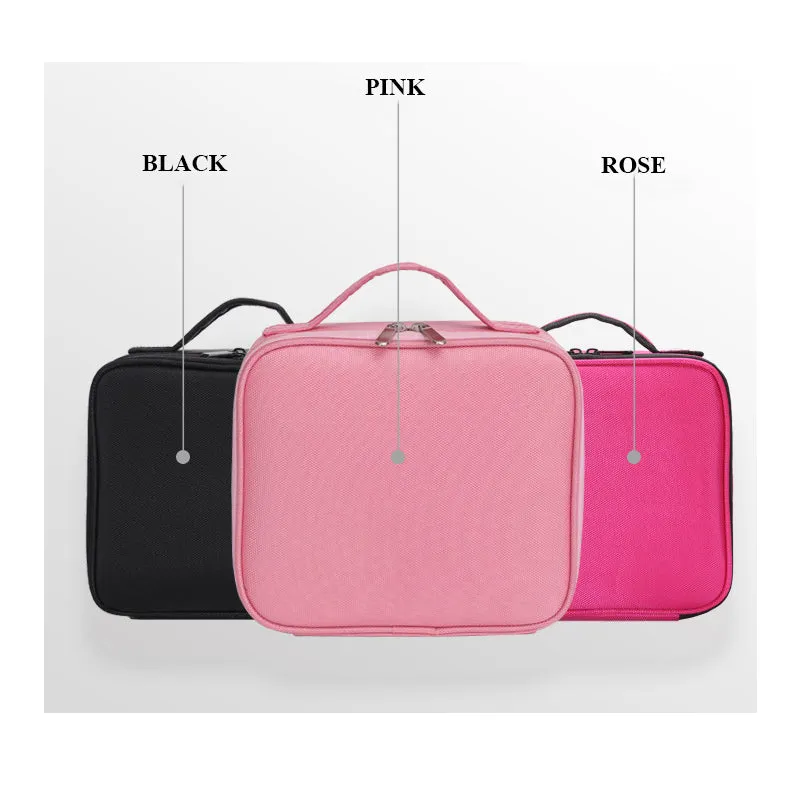 Makeup Case & Cosmetic Travel Bag Organizer (Small)