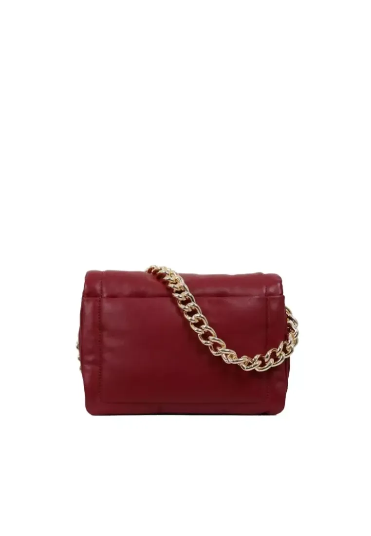 Marc Jacobs Pillow Soft Leather Shoulder Bag In Pomegranate H905L01PF22