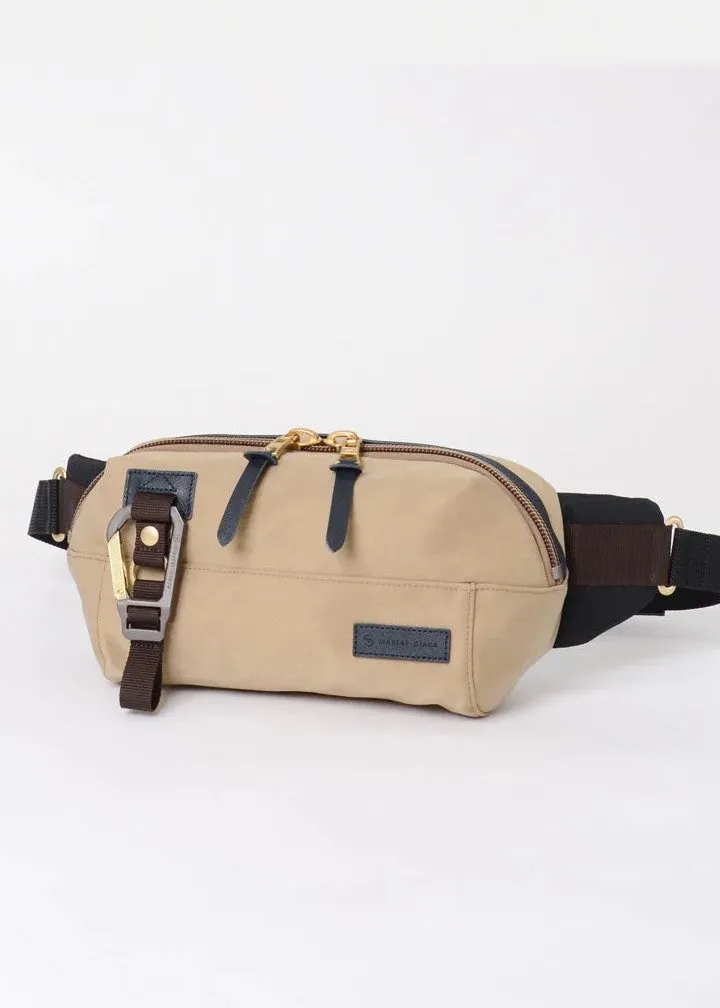 Master-Piece 02346-v2 Link Waist Bag Beige