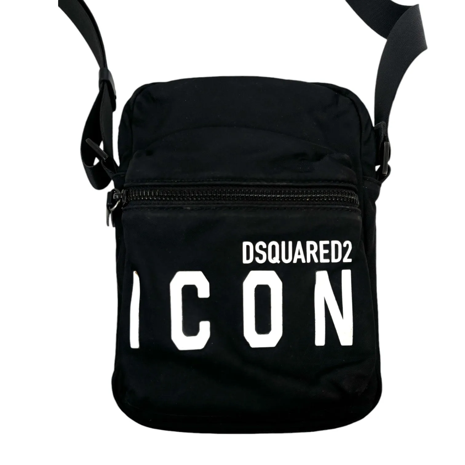 Men's Icon Messenger Bag Black