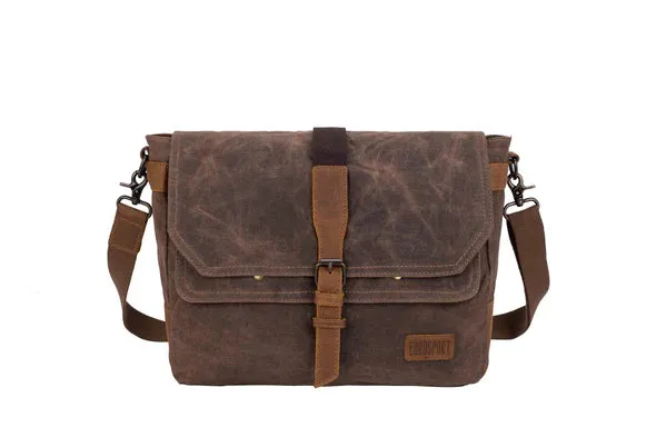 Messenger Bag Waxed Canvas B917