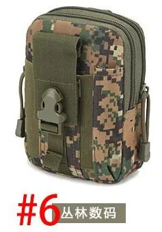 Military Waist Camouflage Camping  bag