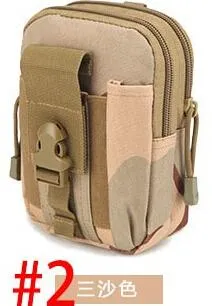 Military Waist Camouflage Camping  bag