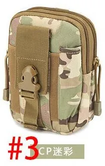 Military Waist Camouflage Camping  bag